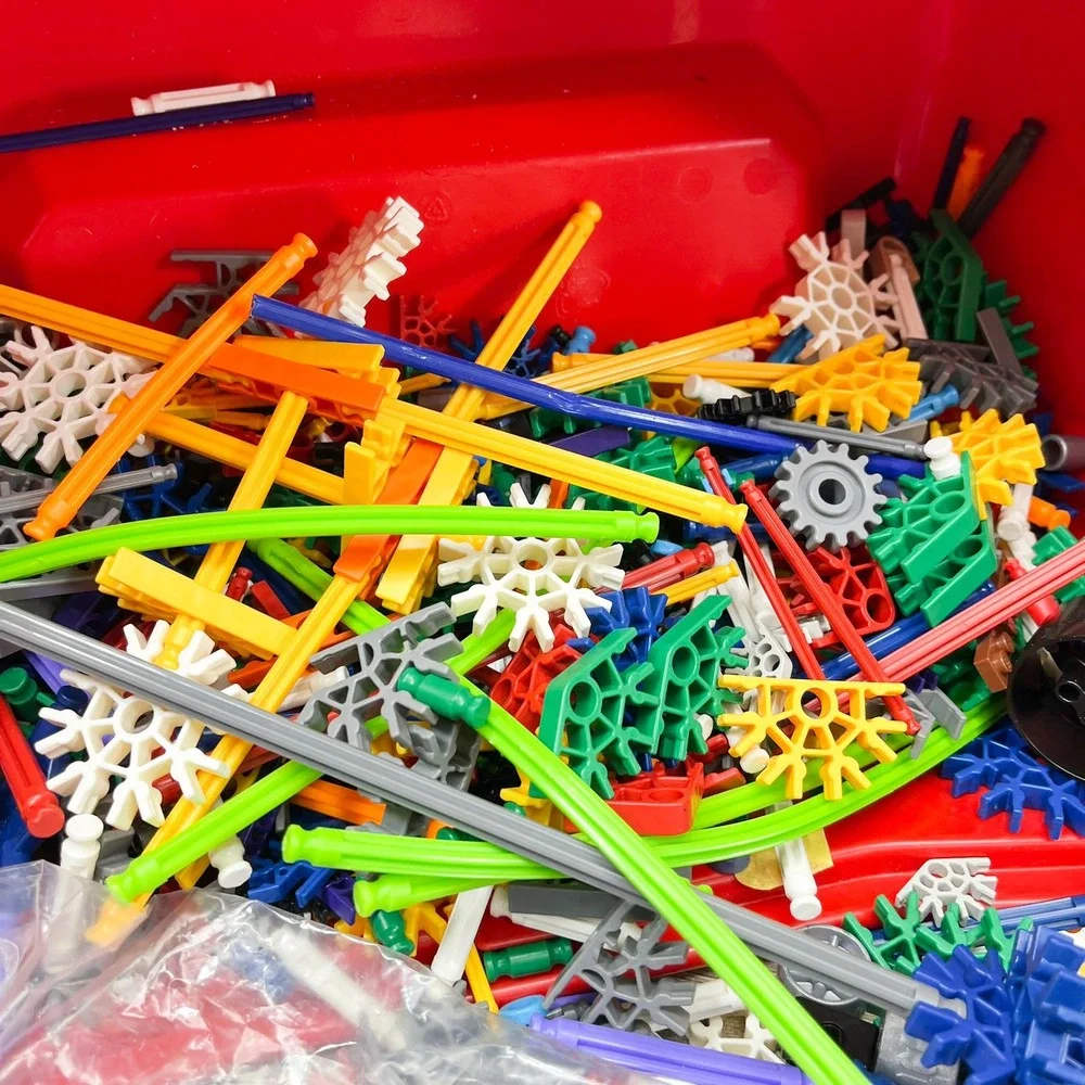 KNEX Building Set Lot Motorized 35 Model Ultimate Super Value Tub